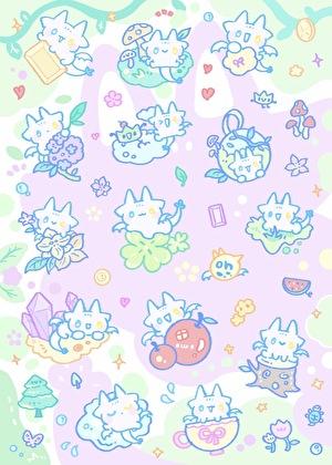 卡牌小龙宠护手册