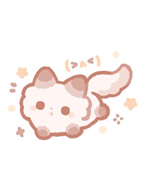 布丁冲你喵了一声